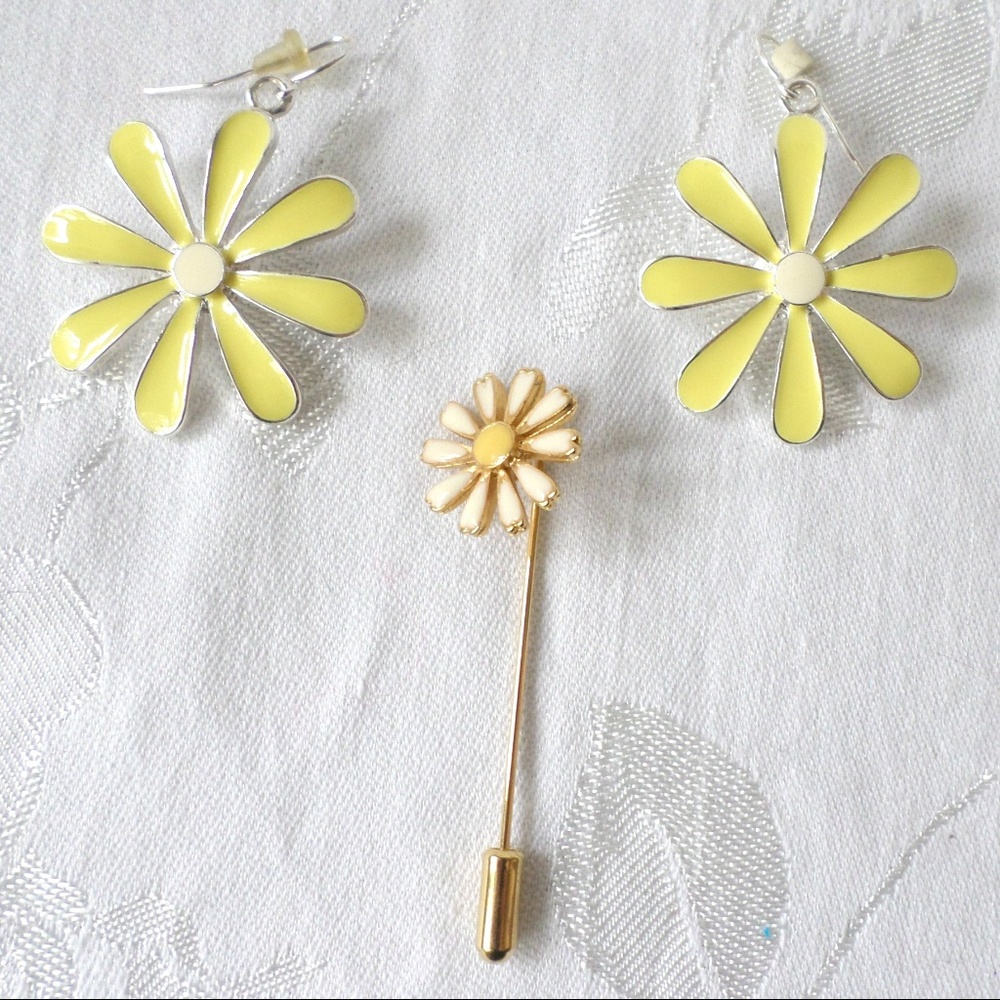 Hippie Daisy Jewelry Set